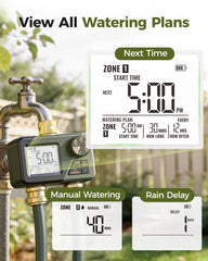 Diivoo Brass Hose Timer with IP66 weather protection