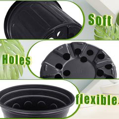 Dimensions of 1 gallon nursery pot with plants inside