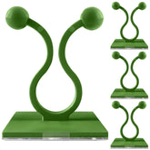 DIMROM 100 Pcs climbing plant wall clips green pack front view