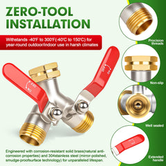 DINGBAI Hose Splitter hexagon entry nut