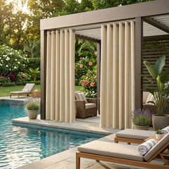 DIVA EN CAMINO DEC Waterproof Outdoor Curtain grommet detail