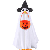 DIYDEC Halloween Goose Outfit front view including cape, hat, and pumpkin bag