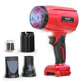 DIYtoolifz Cordless Leaf Blower red model front view