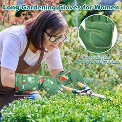 DLY Garden Gloves in a gardening setting