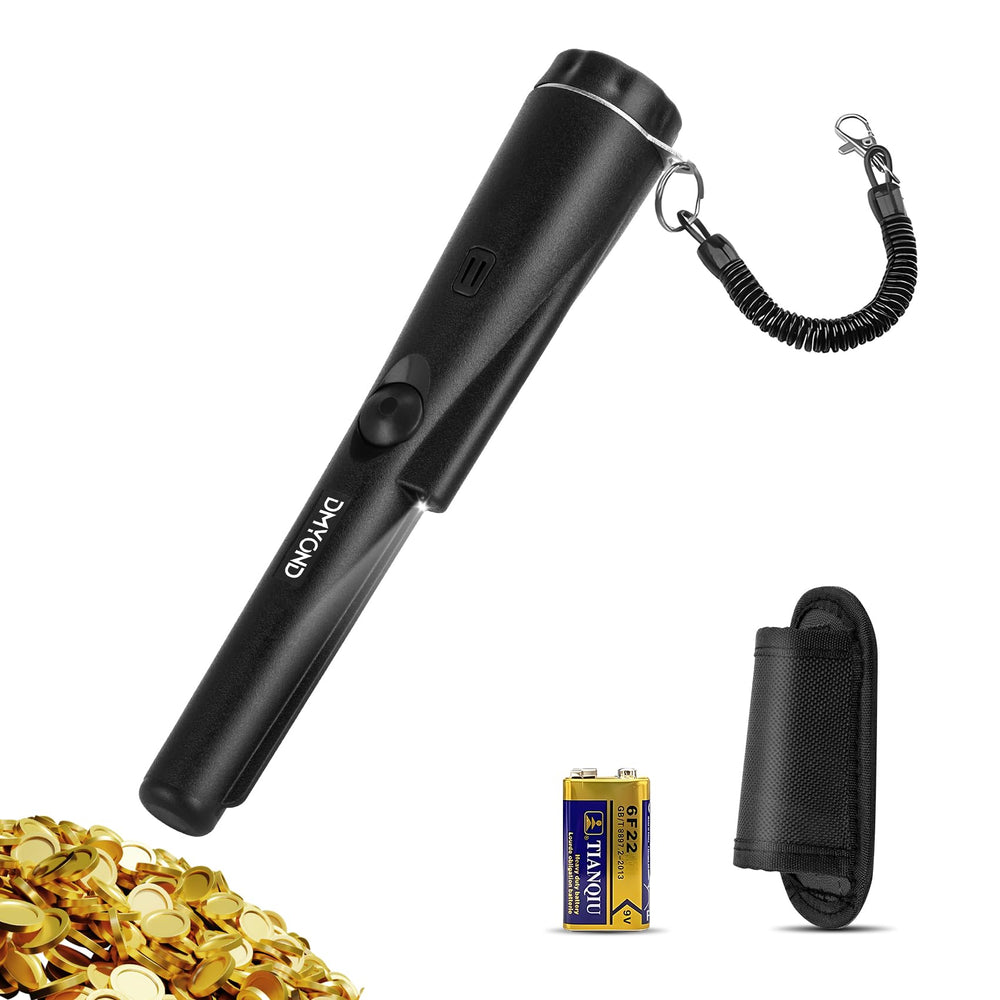 Dmyond Metal Detector Pinpointer front view with LED light