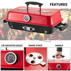 DNKMOR portable charcoal grill cooking grid