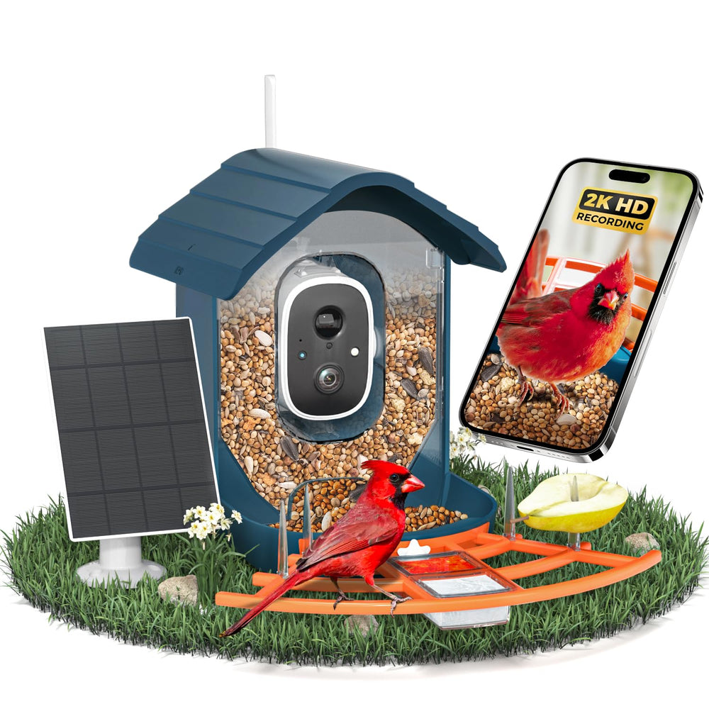 DOCOON Smart Bird Feeder with Camera front view