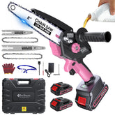 DocSmart Mini Chainsaw front view with 8-inch guide bar