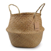 DOKOT Seagrass Plant Basket natural colour, front view