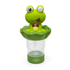 Doli Yearning Pool Chlorine Floater front view with frog design