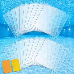 Dommsinon 20pcs Underwater Pool Patch Kit packaging front view