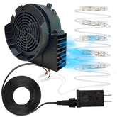 DONGERMAER Inflatable Fan Replacement with adapter and light string