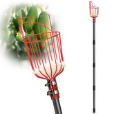 DonSail Fruit Picker Pole with Basket front view