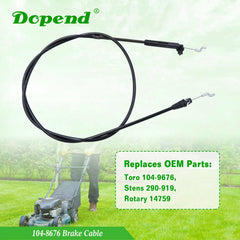 Dopend 104-8676 Brake Cable packaging