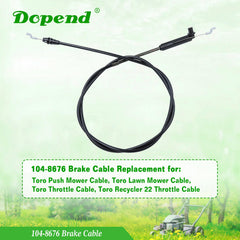 Dopend 104-8676 Brake Cable Z Bend ends