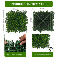 DOPGIB artificial grass panel with 100 leaves
