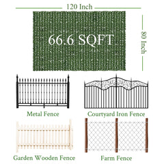 DOPGIB Ivy Privacy Fence installed on a balcony