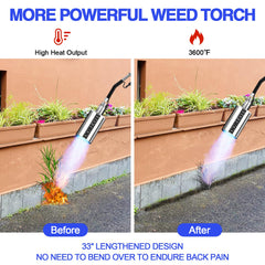 DORLOTI Propane Torch with hose attached