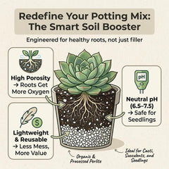 Doter Organic Perlite 2 Quart package back view
