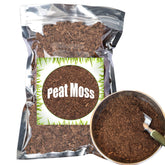 Doter Organic Sphagnum Peat Moss 10qt front view in resealable pouch