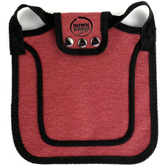 DOWN UNDER OUTDOORS Chicken Saddle side view showing adjustable straps