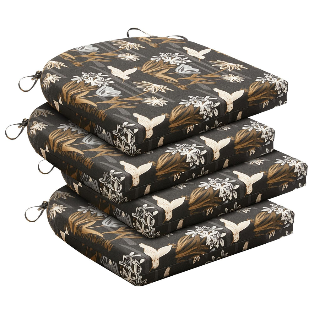 downluxe Outdoor Chair Cushion set of 4 in Nightbird colour