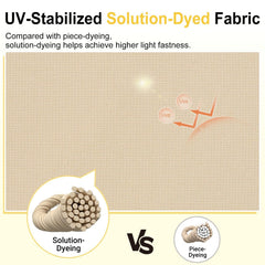 downluxe outdoor chair cushion with handle for easy carrying