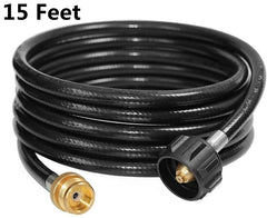 DOZYANT 15 Ft Propane Adapter Hose with brass fittings