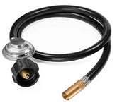 DOZYANT 6 Ft propane regulator hose front view