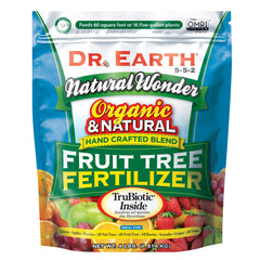 Dr. Earth Organic Fruit Tree Fertilizer 4lb front view