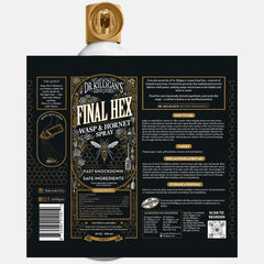 Dr. Killigan's Final Hex wasp spray, 15 ft reach actuator detail