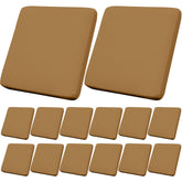 DREAHOTEXTIL 14Pcs outdoor cushion covers camel colour front view