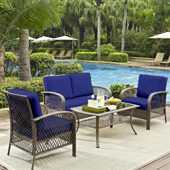 DREAHOTEXTIL cushion cover on patio sofa