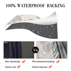 DREAHOTEXTIL cushion covers showing stretch-to-fit technology