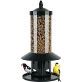 Dreamdrawer Squirrel-Proof Bird Feeder dark green front view