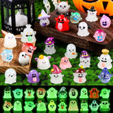 DULEFUN Halloween mini ghost figures set of 31 pieces