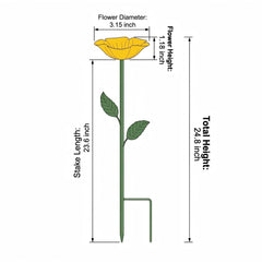 Durable metal construction of SEEKOGO Bee Watering Station