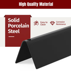 Durable porcelain-enameled SHINESTAR Flavorizer Bars
