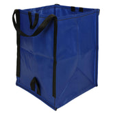 DURASACK Heavy Duty Home and Yard Bags, Blue, 3 Pack front view