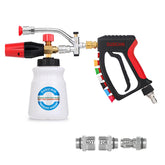 DUSICHIN Pressure Washer Gun with Foam Cannon and nozzles
