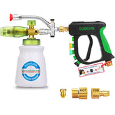 DUSICHIN Pressure Washer Gun with Foam Cannon and Nozzles