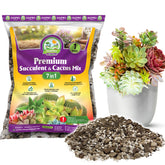 Duspro 7-in-1 Succulents & Cactus Soil Mix 1 QT front view