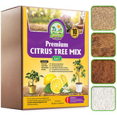 Duspro Citrus Tree Potting Soil Mix 10QT front view packaging