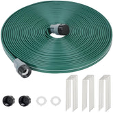 DXront 50ft soaker hose front view with micro-holes