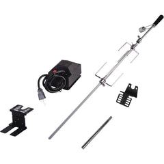 Dyna-Glo Universal Deluxe Rotisserie Kit with spit rod and forks