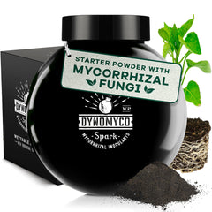 DYNOMYCO Spark Mycorrhizal Fungi 6oz powder front view