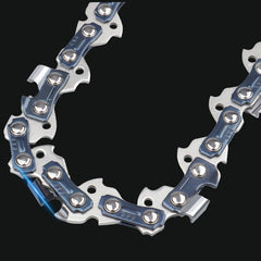 E & S chainsaw chain side view
