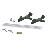 EarthBox 3-Foot Staking System green components assembled