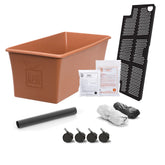 EarthBox 80155 Garden Kit, Organic, Terracotta front view
