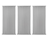 EasiBBQ emitter plate front view, stainless steel